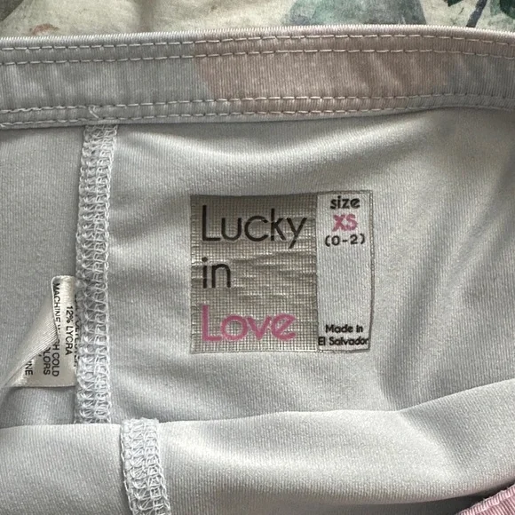 Lucky in Love Pink and Gray Camo Golf Skirt - Picture 4 of 4